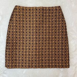 LOFT Petites Short Pattern Skirt | Size 00P